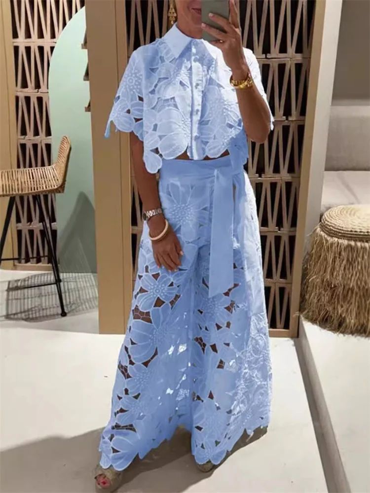 Set da due pezzi per donna in stile casual