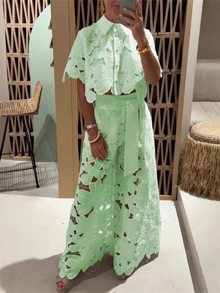 Set da due pezzi per donna in stile casual